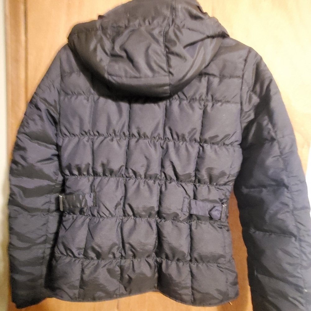 Eddie Bauer Womens Med. Down Jacket. Black. Puffer. Full Zip - Picture 9 of 15